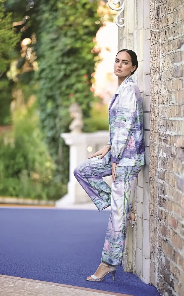 Scarves - Scarves of flowers - DAPHNE