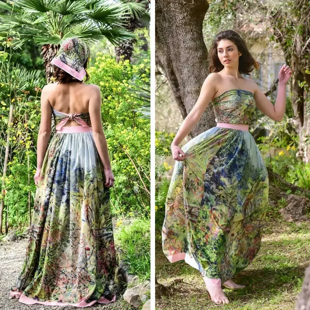 Scarves - Scarves of flowers - DAPHNE