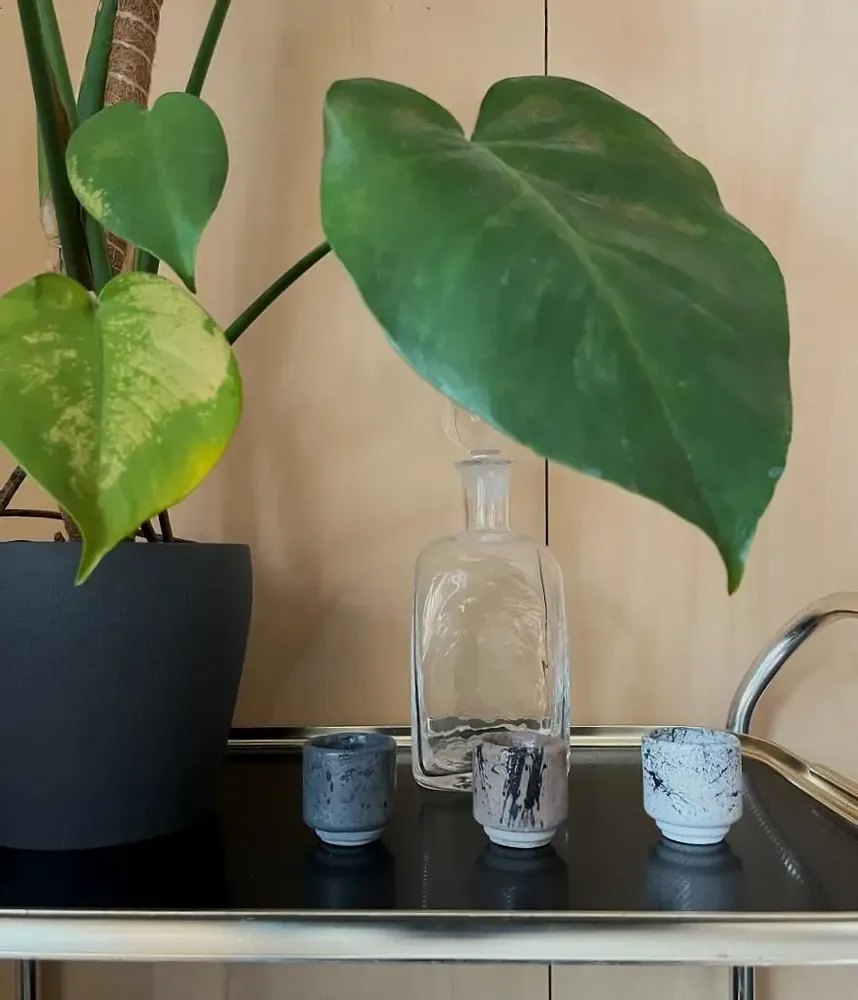 Tasses et mugs - Ensemble de deux tasses à saké en céramique - OLU.T DESIGNS