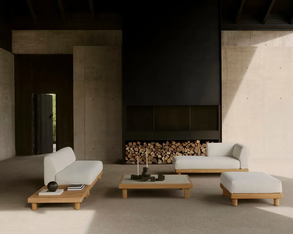 Canapés de jardin - Canapé modulaire de jardin Monocle - ETHNICRAFT