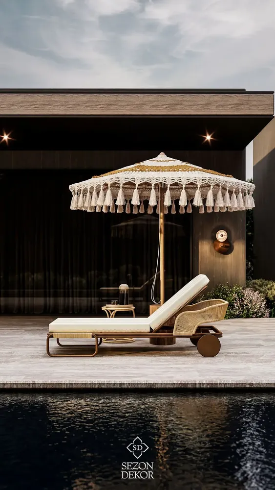 Lawn chairs - EPOS SUNLOUNGER - SEZON DEKOR