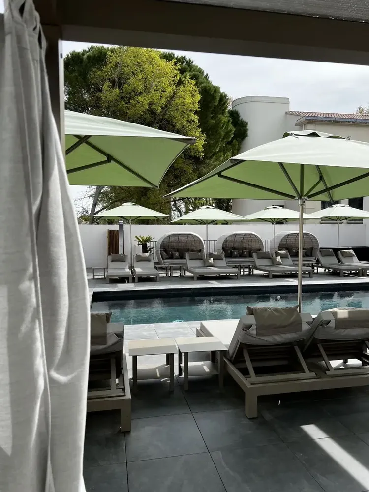 Lounge chairs - 2 seater sun loungers - Praslin model - MOUSSES ETOILES