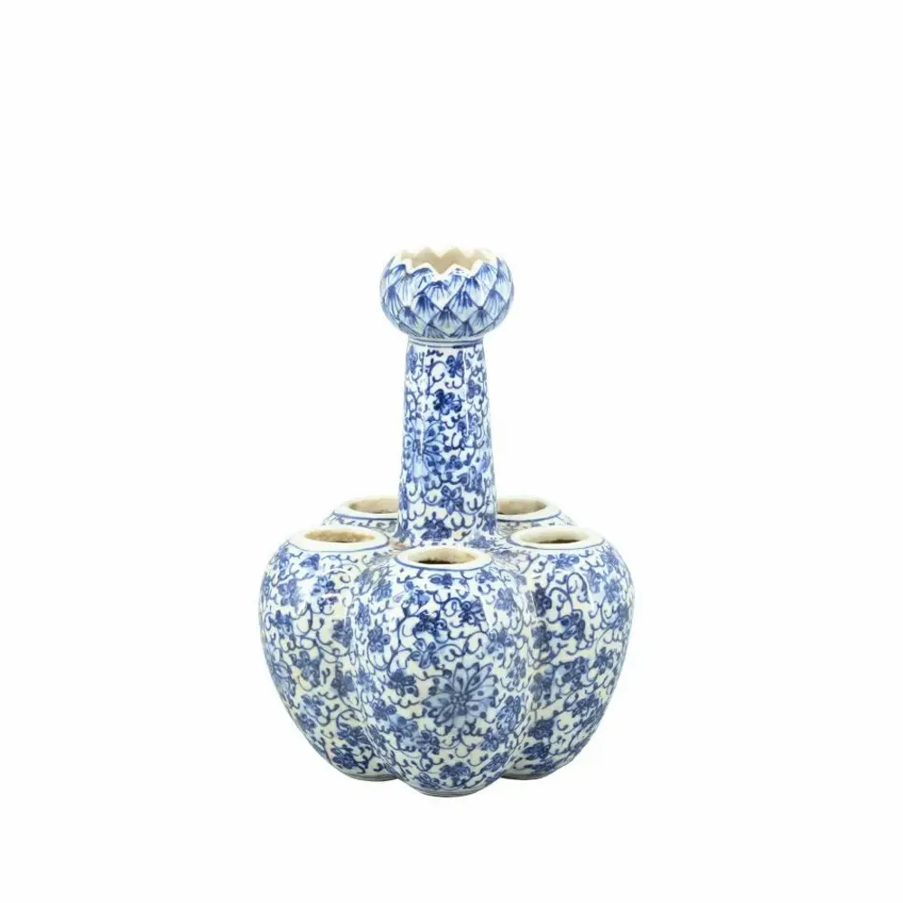 Vases - Chinese Tulip Vases Amélie – Pair - KUZCO ART MAISON