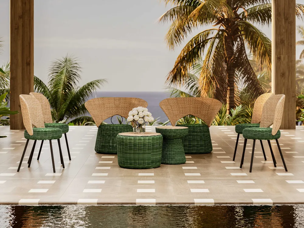 Lounge chairs - PISTACHIO LOUNGE CHAIR - SEZON DEKOR