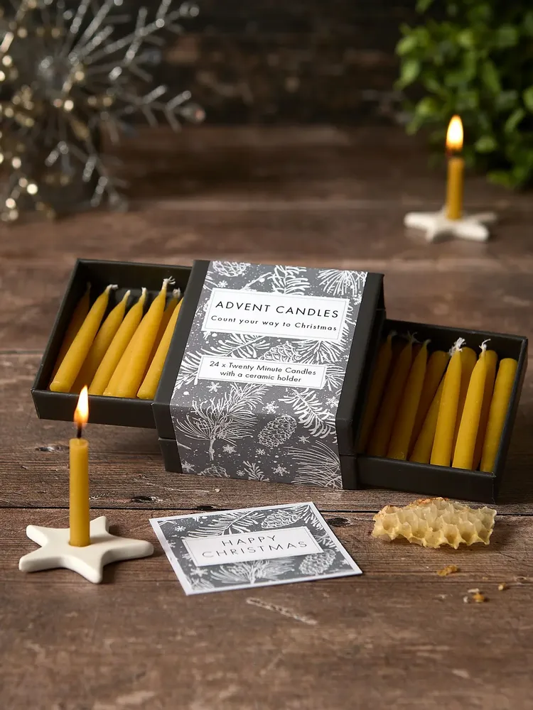 Bougies - Coffrets cadeaux avec bougies de l'Avent et de Noël - COTTON & GREY LTD