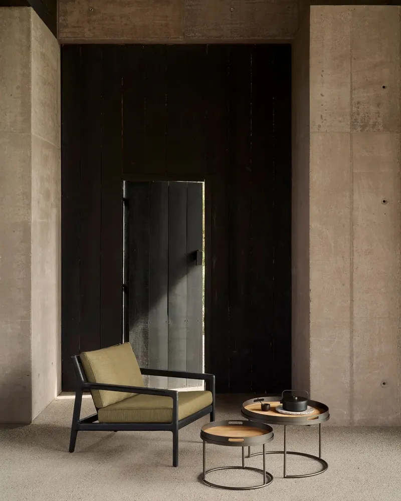 Accessoires de jardinage - Set de tables basses à plateaux de jardin - ETHNICRAFT