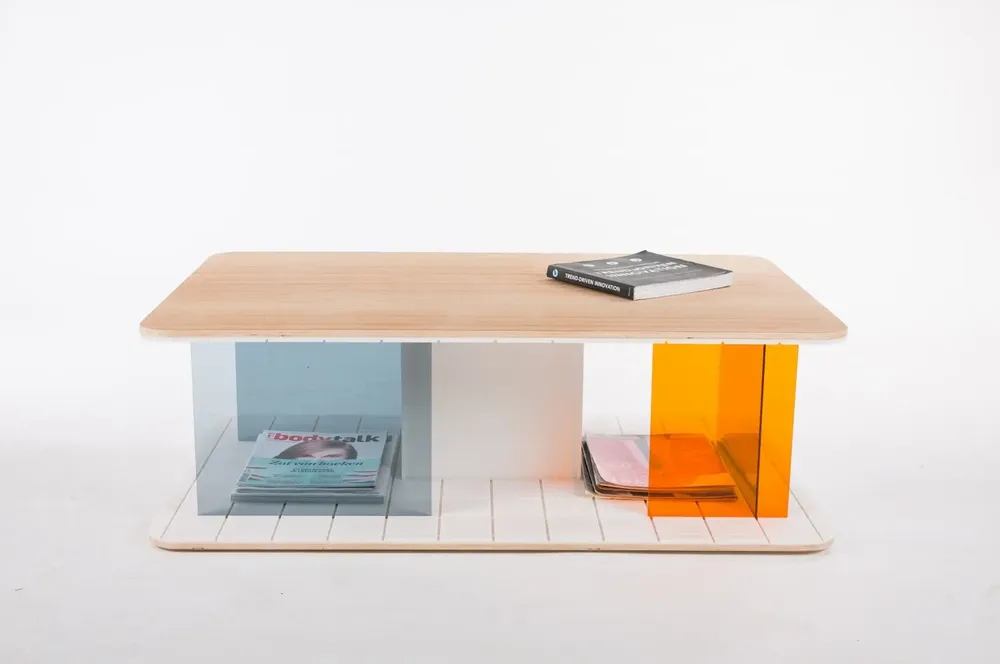 Coffee tables - Grid coffee table 01 - RFORM