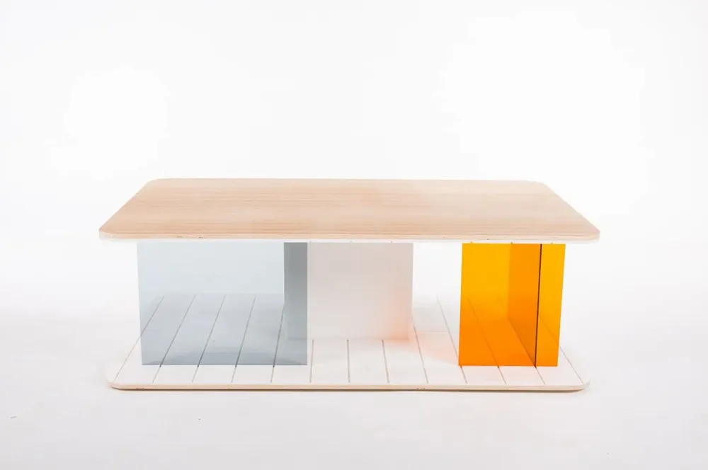 Coffee tables - Grid coffee table 01 - RFORM