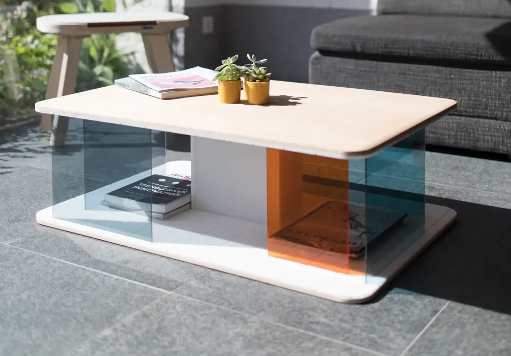Coffee tables - Grid coffee table 01 - RFORM