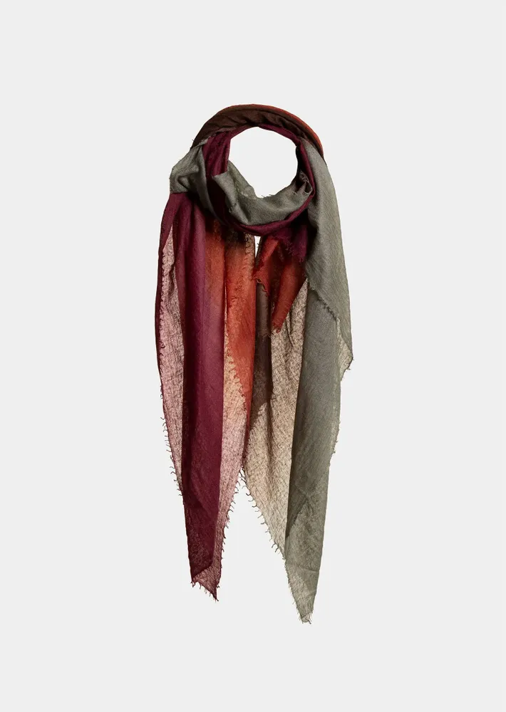 Scarves - SOUFFLE SEMI FELTED DEGRADEE - MIRROR IN THE SKY CASHMERE