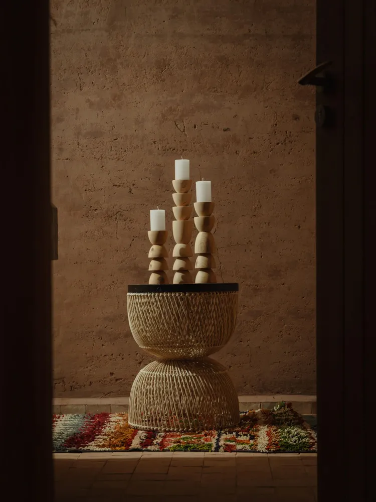 Bougeoirs et photophores  - Bougeoirs Trio Selmar - LOULE INTERIEUR