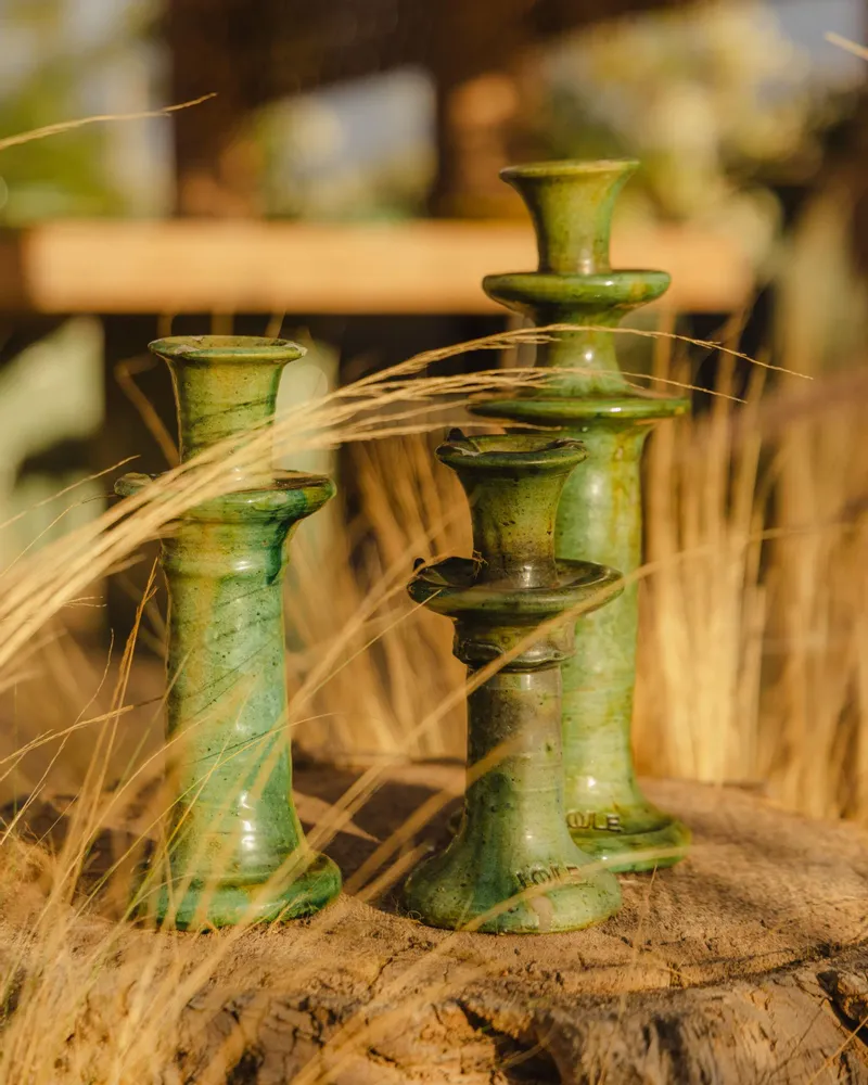 Bougeoirs et photophores  - Bougeoirs Tamegroute - LOULE INTERIEUR