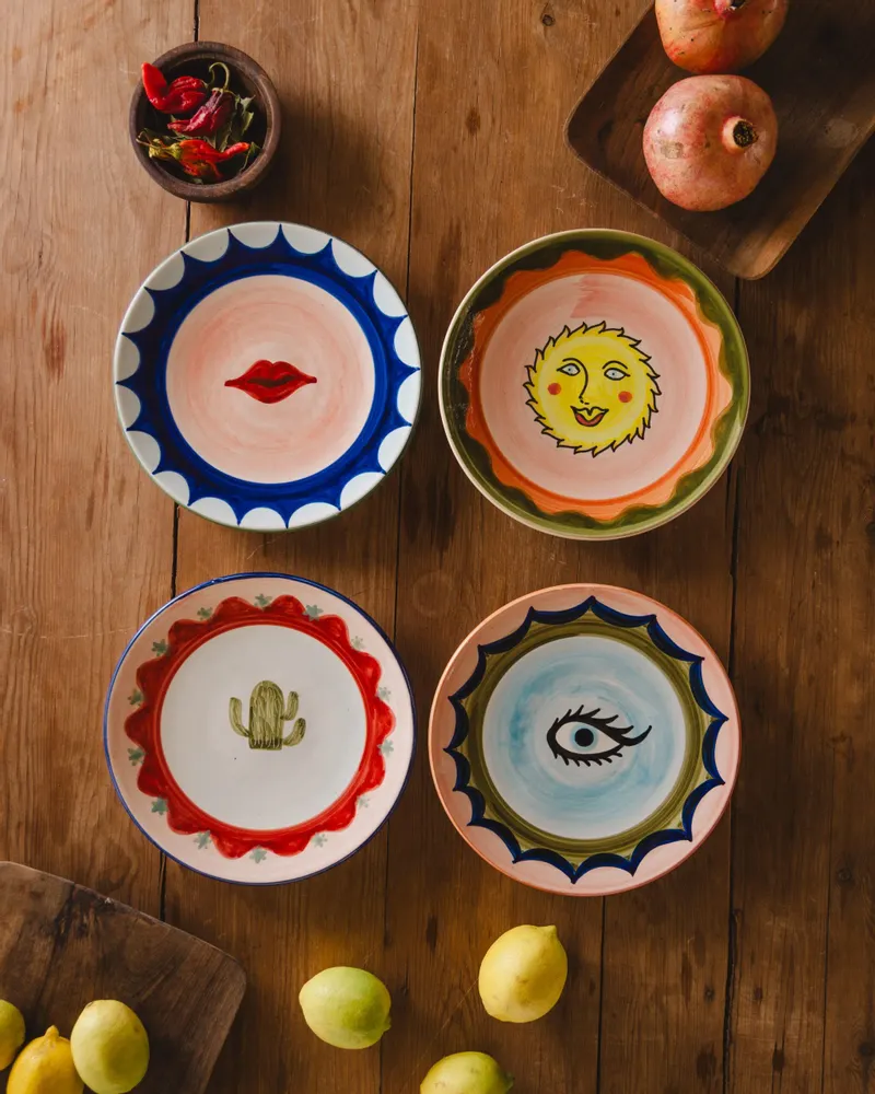 Assiettes au quotidien - Lot Assiettes Solena - LOULE INTERIEUR