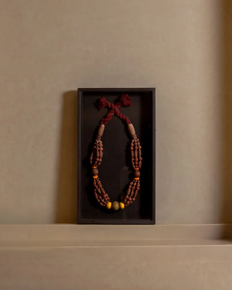 Autres décorations murales - Tableau Tazirit Bordeaux - LOULE INTERIEUR