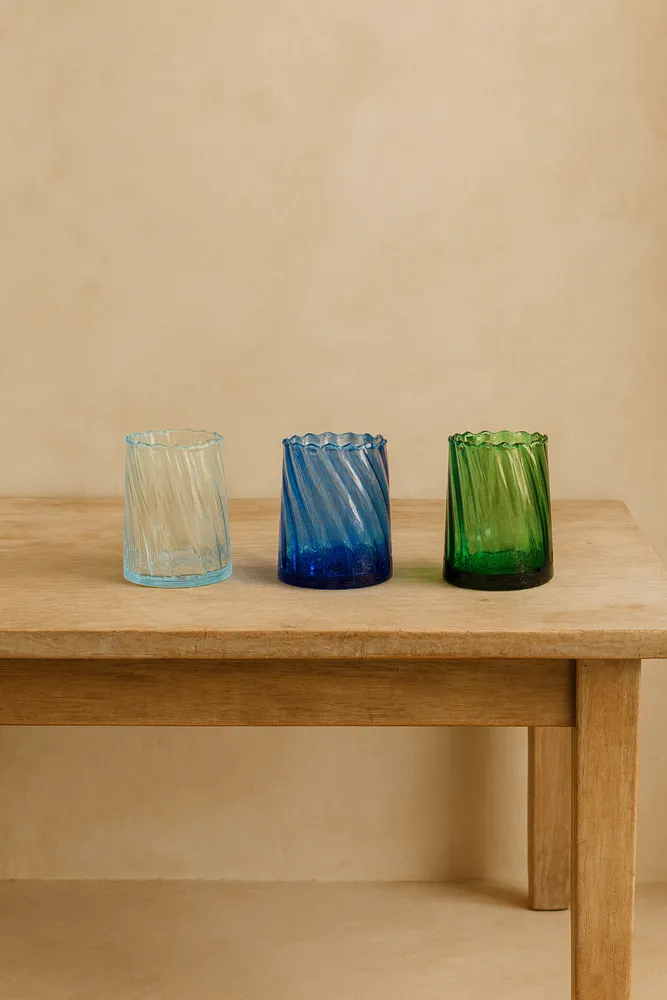 Verres - Lot 6 Verres Beldi FAR 9 STRIÉ - LOULE INTERIEUR