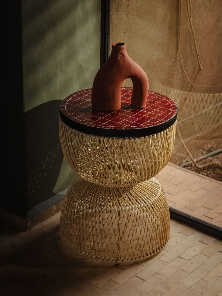 Autres tables  - Table d'appoint Palazzo Rouge - LOULE INTERIEUR