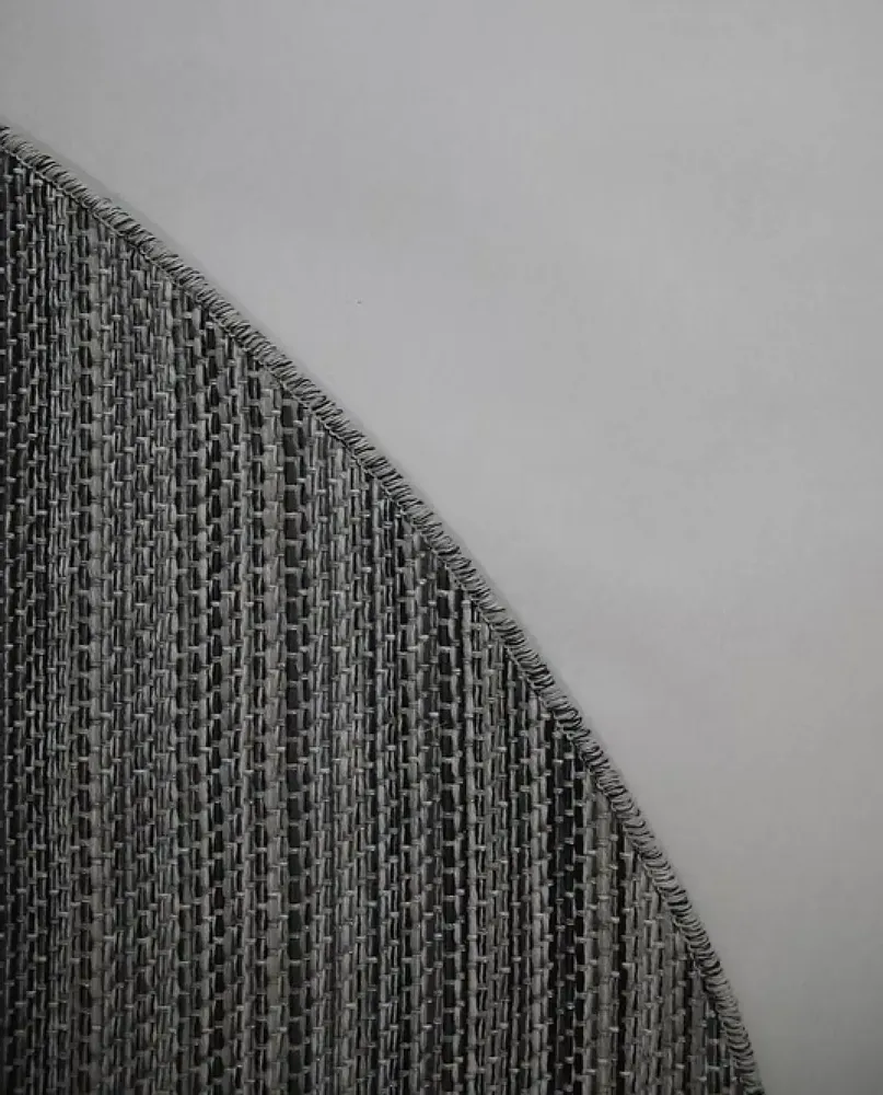 Design textile et surface - Tapis Mirage Noir et Blanc en laine et soie - COCONO