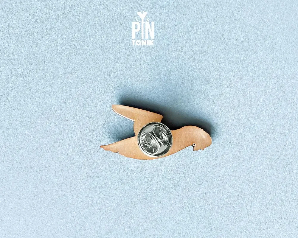 Broches - Broche en forme de macareux volant - PINTONIK