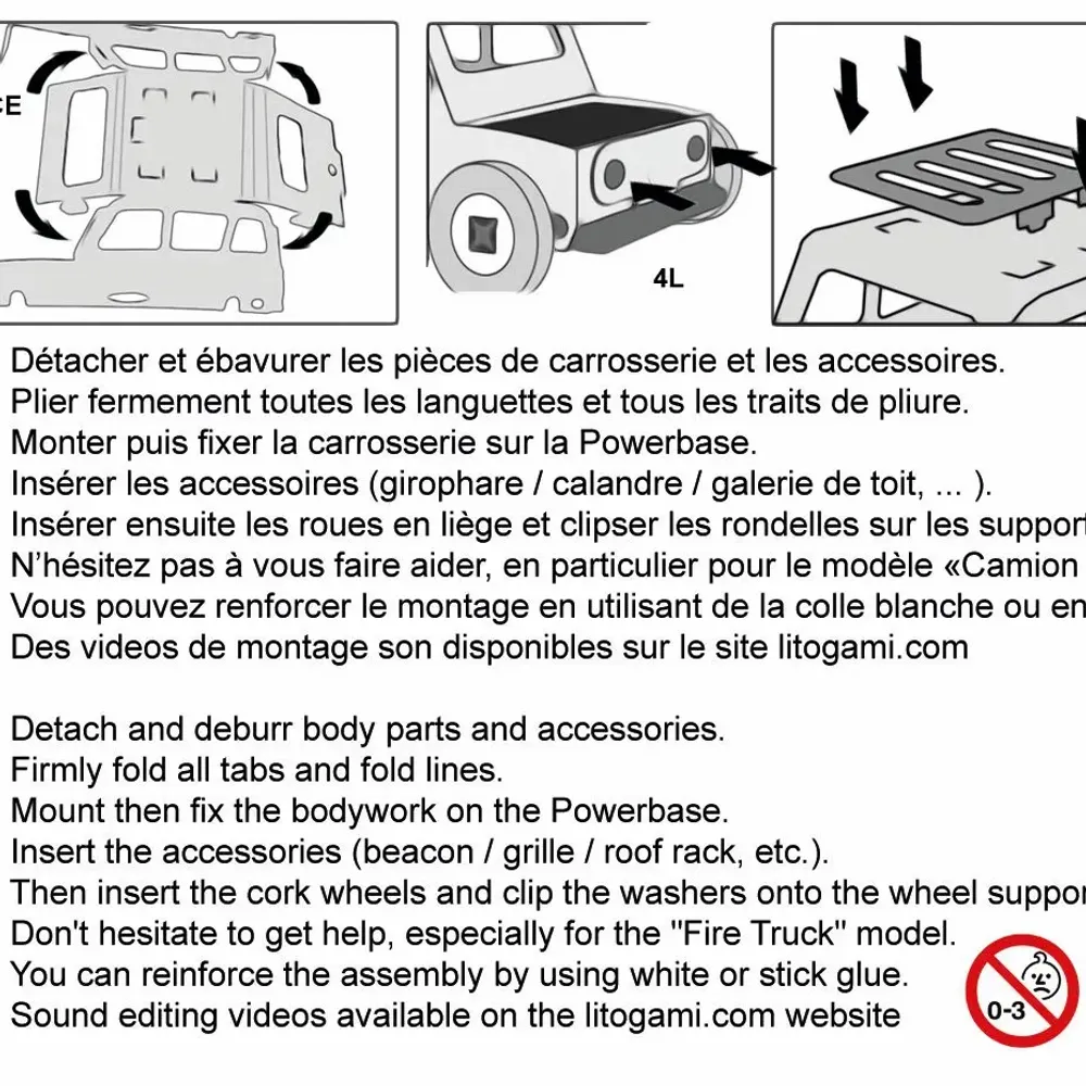 Toys - AUTOGAMI 4L RENAULT, CARS THAT RUN ON SOLAR ENERGY - LITOGAMI