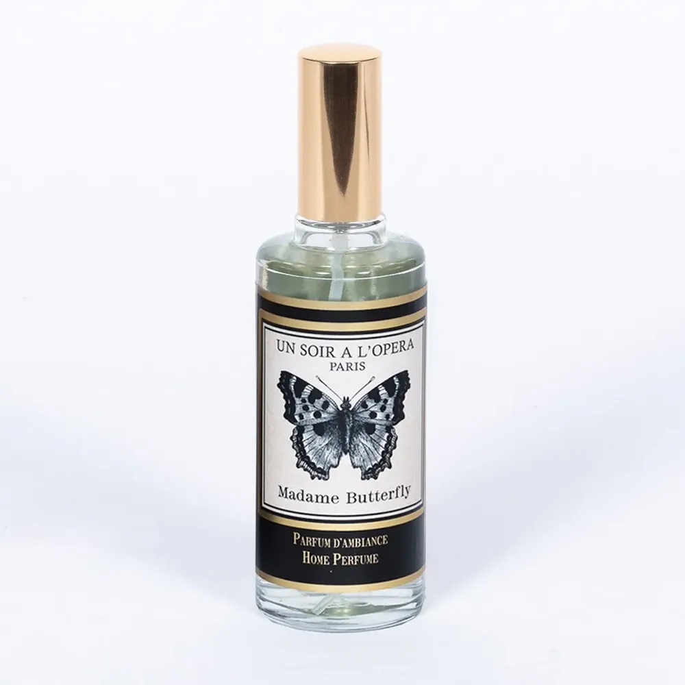 Home fragrances - SPECIAL VALENTINE'S DAY MADAMA BUTTERFLY ROOM SPRAY - 100 ml - UN SOIR A L'OPERA