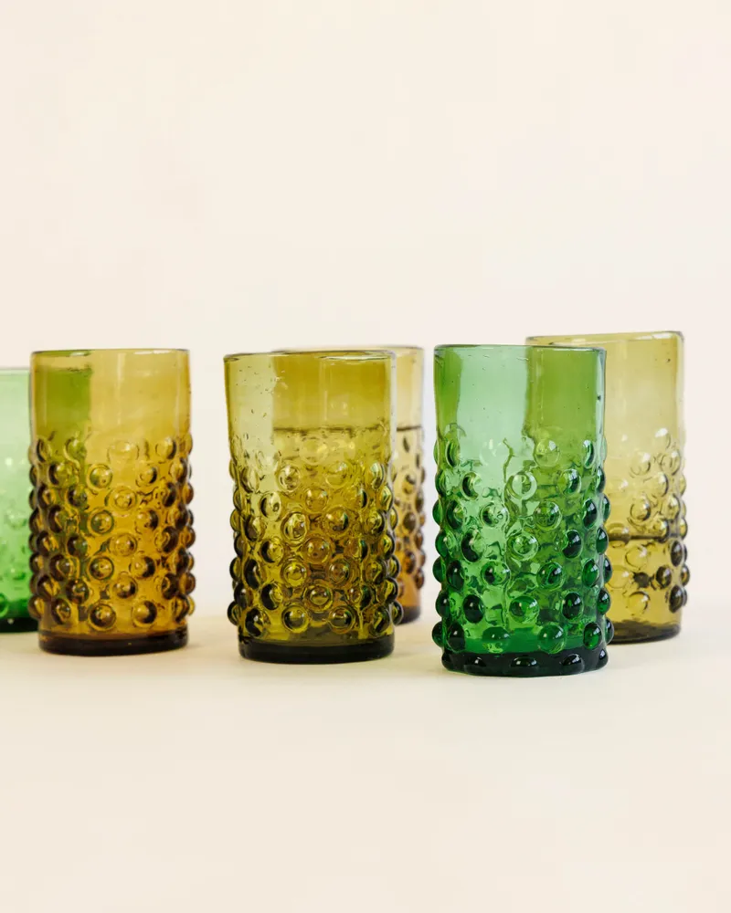 Kitchen utensils - Bubble Glass - Syrian Recycled Glass - ATELIER LÉTHÉ