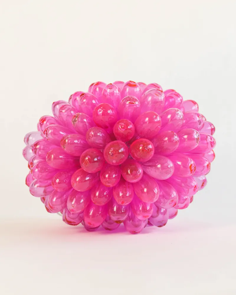 Suspensions - Lampe Grappe - lampe syrienne en verre recyclé - ATELIER LÉTHÉ