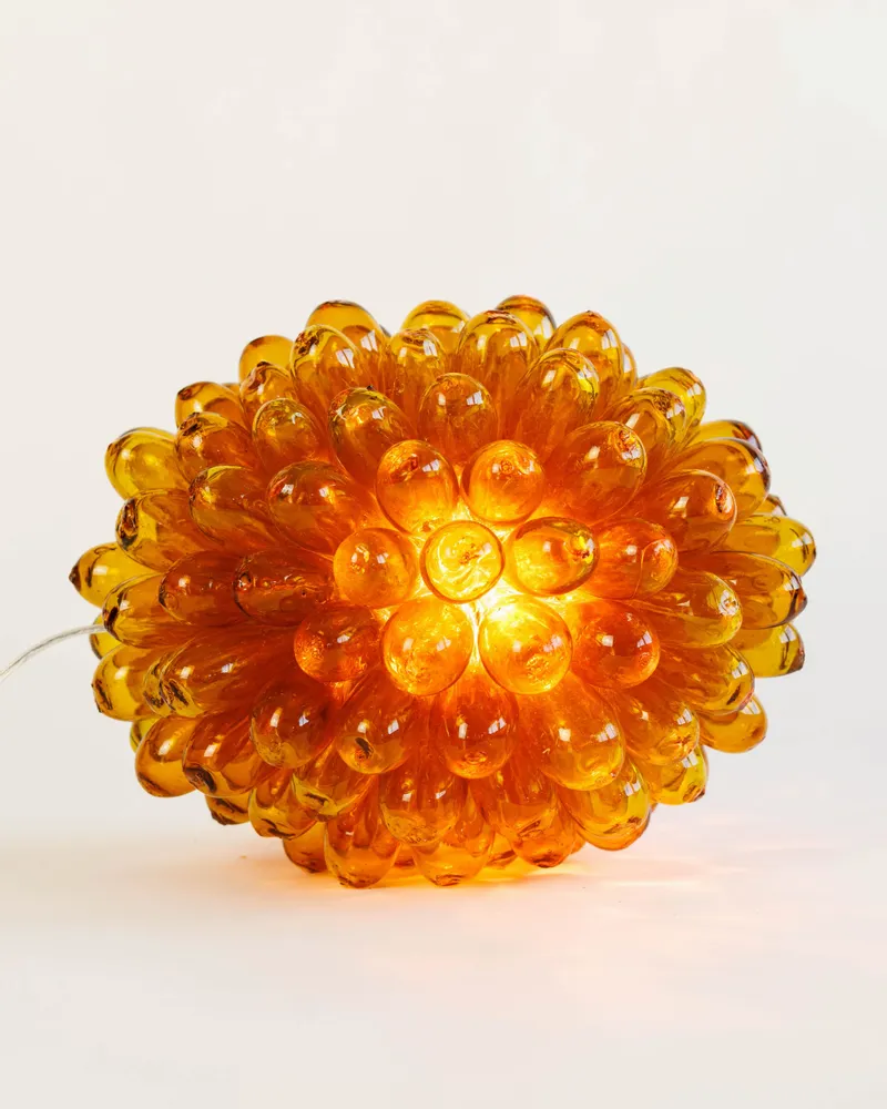 Lampes à poser - Lampe Grappe syrienne - Gouttes de verre - ATELIER LÉTHÉ