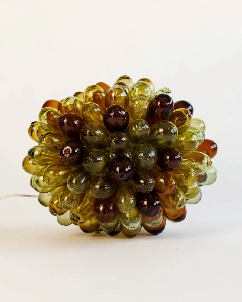 Lampes à poser - Lampe Grappe syrienne - Gouttes de verre - ATELIER LÉTHÉ