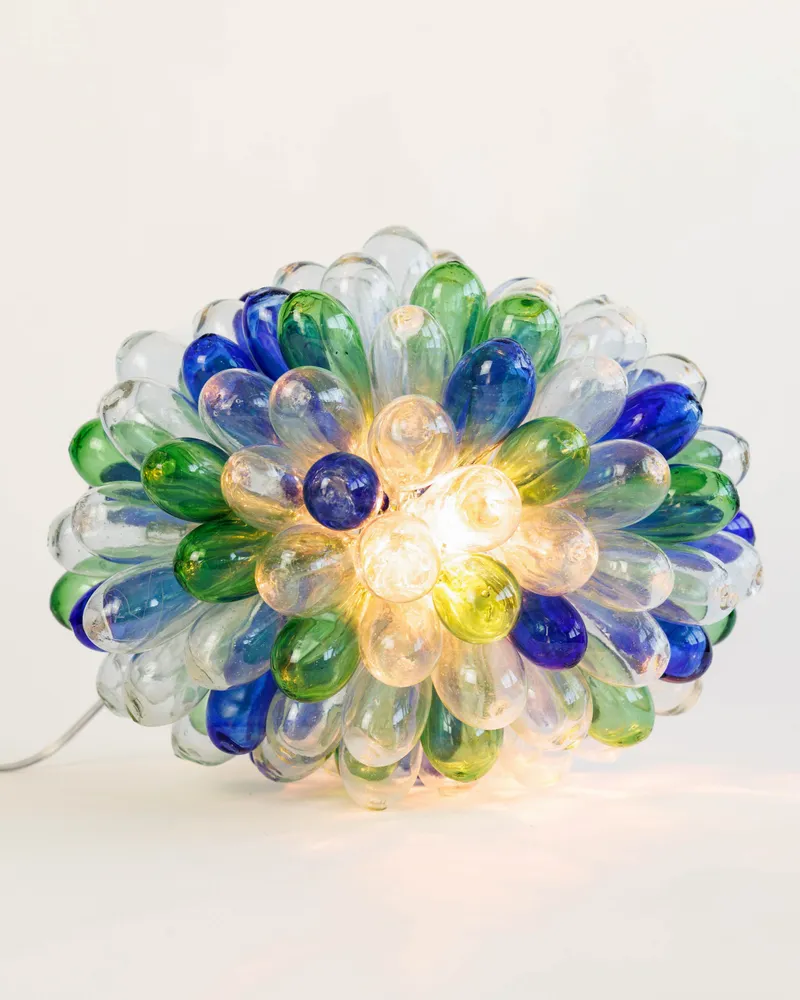 Lampes à poser - Lampe Grappe syrienne - Gouttes de verre - ATELIER LÉTHÉ