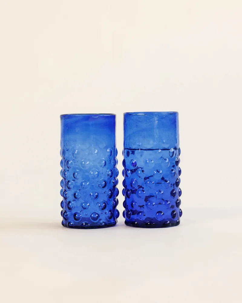 Glass - Straight glass - 100% recycled blown glass - ATELIER LÉTHÉ