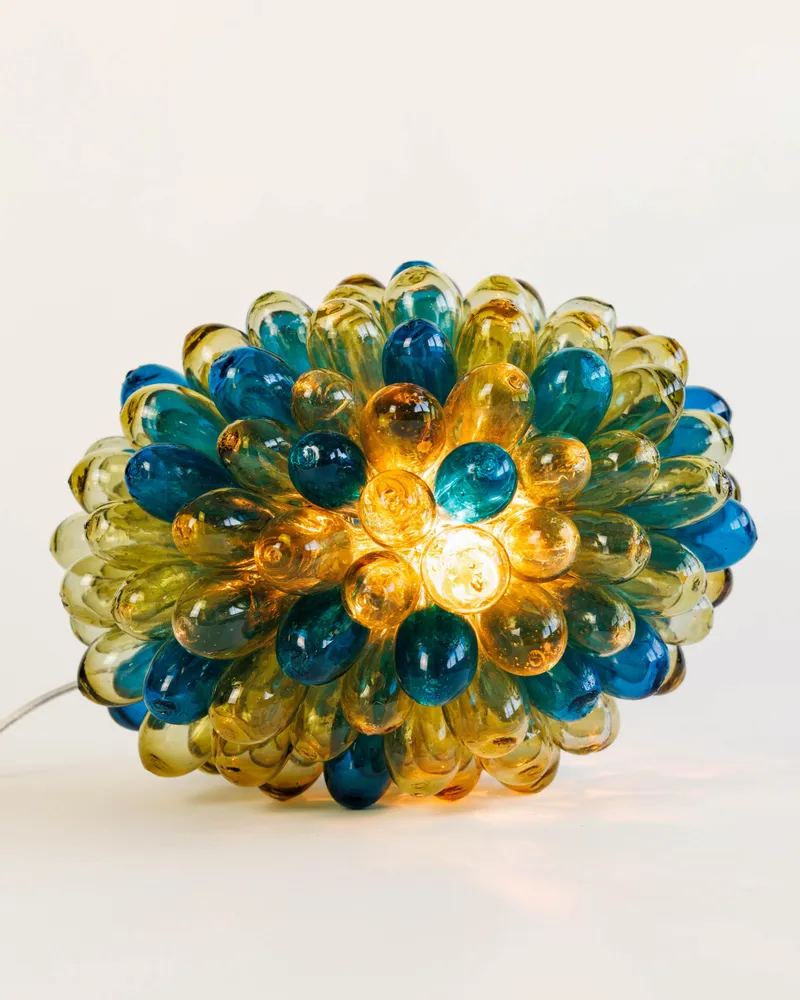 Suspensions - Suspension Grappe - Gouttes verre soufflé - ATELIER LÉTHÉ