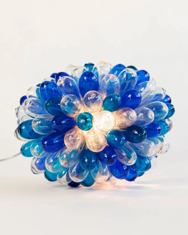 Suspensions - Suspension Grappe - Gouttes verre soufflé - ATELIER LÉTHÉ