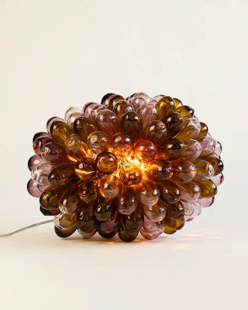 Suspensions - Suspension Grappe - Gouttes verre soufflé - ATELIER LÉTHÉ