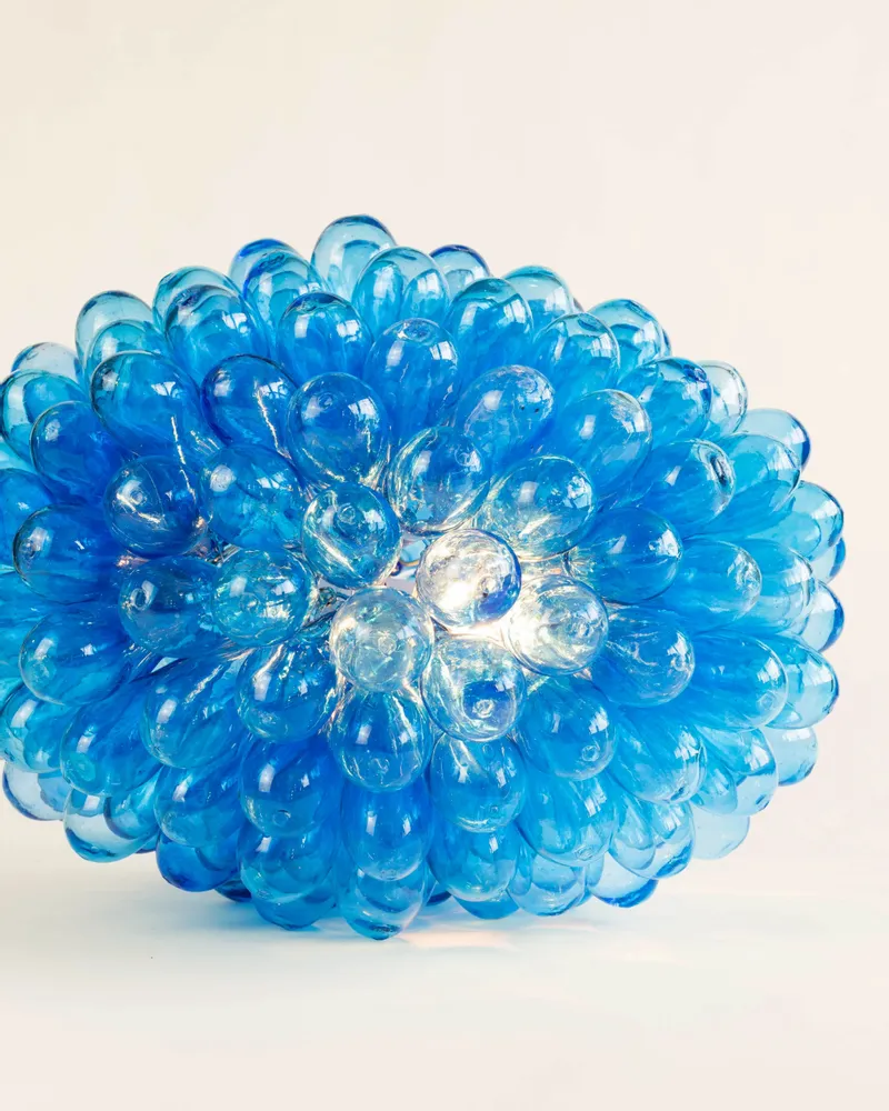 Suspensions - Suspension Grappe - Gouttes verre soufflé - ATELIER LÉTHÉ