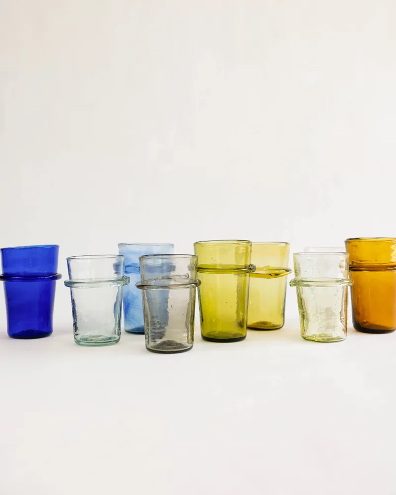 Glass - Ringed Glass - Recycled Glass - ATELIER LÉTHÉ