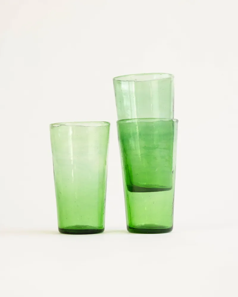 Glass - Ringed Glass - Recycled Glass - ATELIER LÉTHÉ