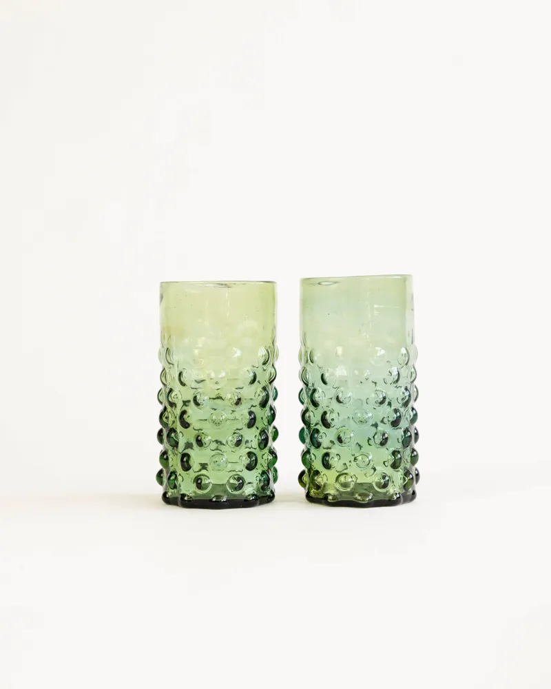 Glass - Ringed Glass - Recycled Glass - ATELIER LÉTHÉ