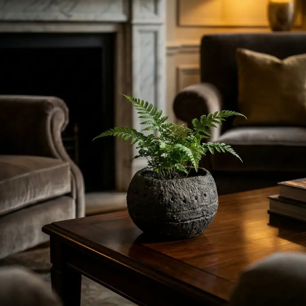 Vases - Vase en grès chamotté texturé, façonné à la main - SNEFERU