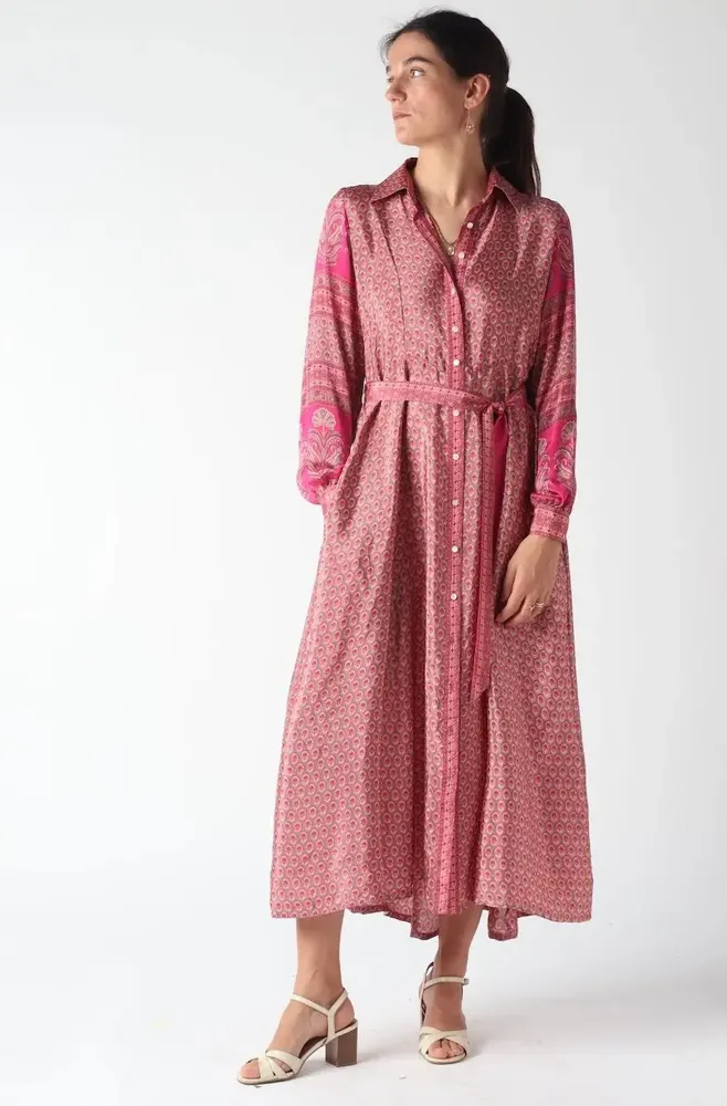 Prêt-à-porter - Robes maxi, uniques en leur genre, fabriquées à partir de saris d'occa - I WAS A SARI