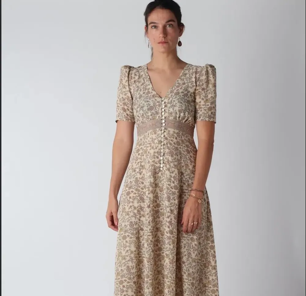 Prêt-à-porter - Robes maxi, uniques en leur genre, fabriquées à partir de saris d'occa - I WAS A SARI