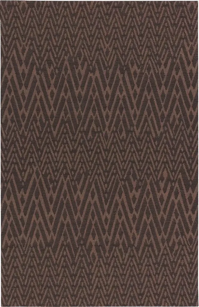 Tapis - Tapis Nomad Brun en Laine et lin - COCONO