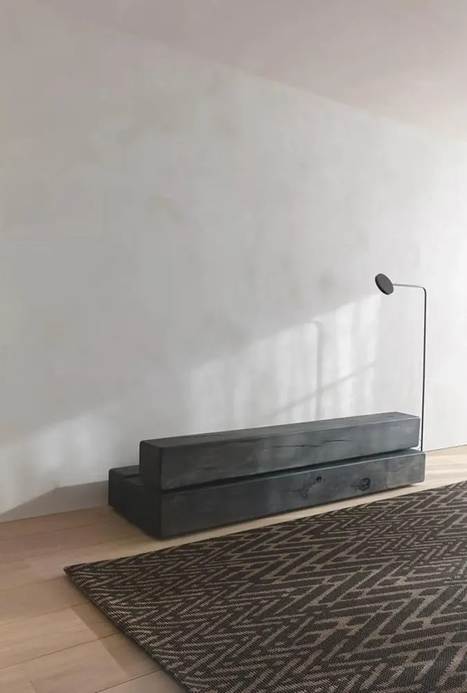 Tapis - Tapis Nomad Brun en Laine et lin - COCONO