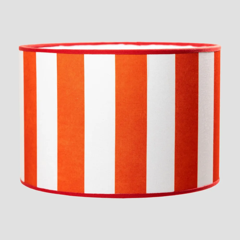 Blinds - Lampshade - Righe Rosse - 40 cm - FURIA LIVING