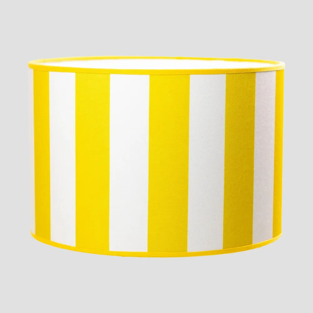 Blinds - Lampshade - Righe Gialle - 35 cm - FURIA LIVING