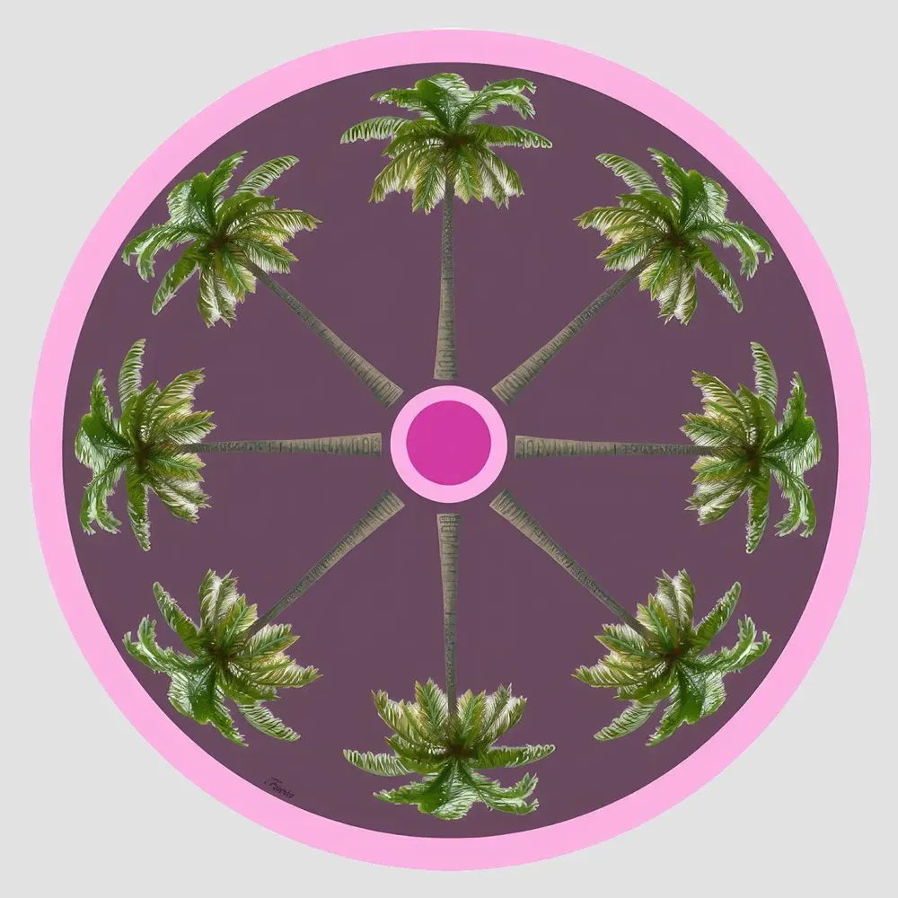 Dessous de plat - Dessous de bouteille - Palma Sottobottiglia Rotondo - #02 - FURIA LIVING