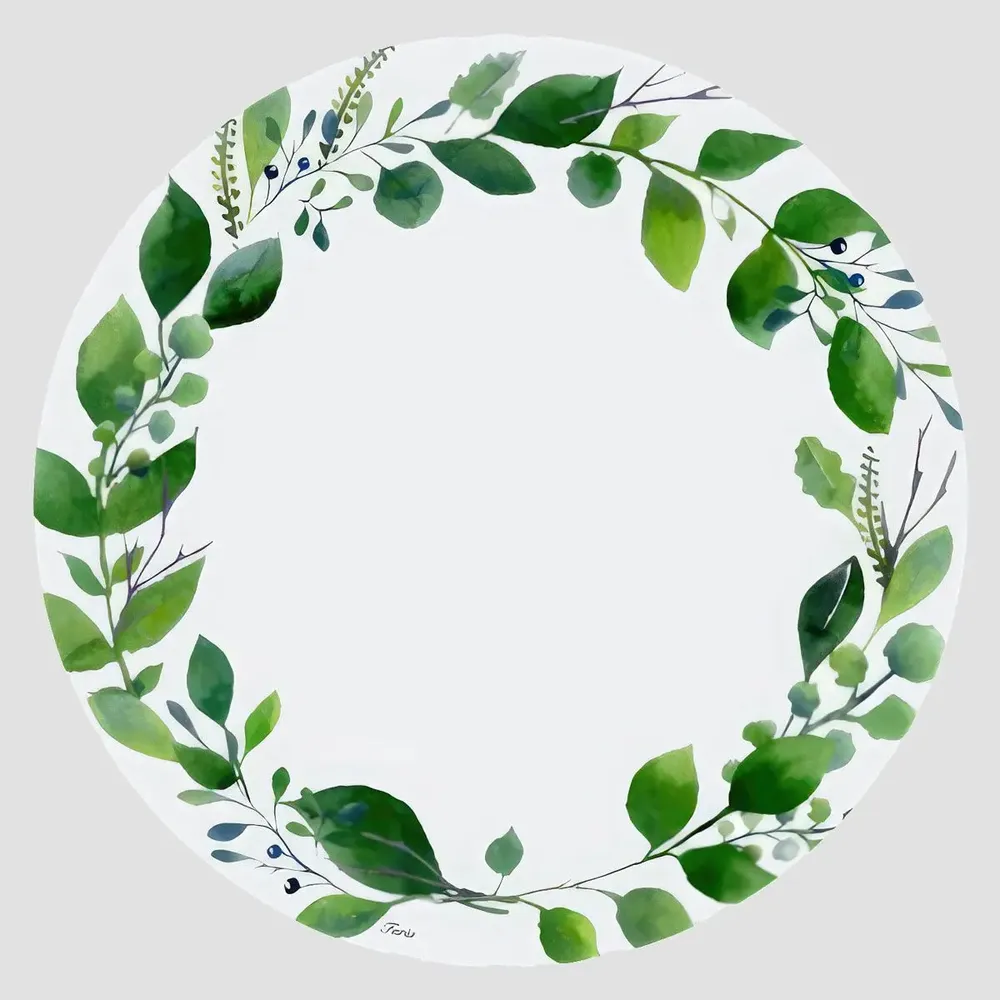 Table mat - Coasters - Girofiori Sottobicchiere Rotondo - #07 - FURIA LIVING