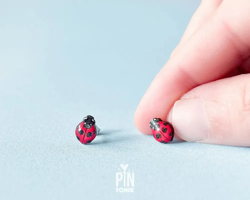 Jewelry - Stud Earrings Display Set - 16 Designs, Retail-Ready Assortment - PINTONIK