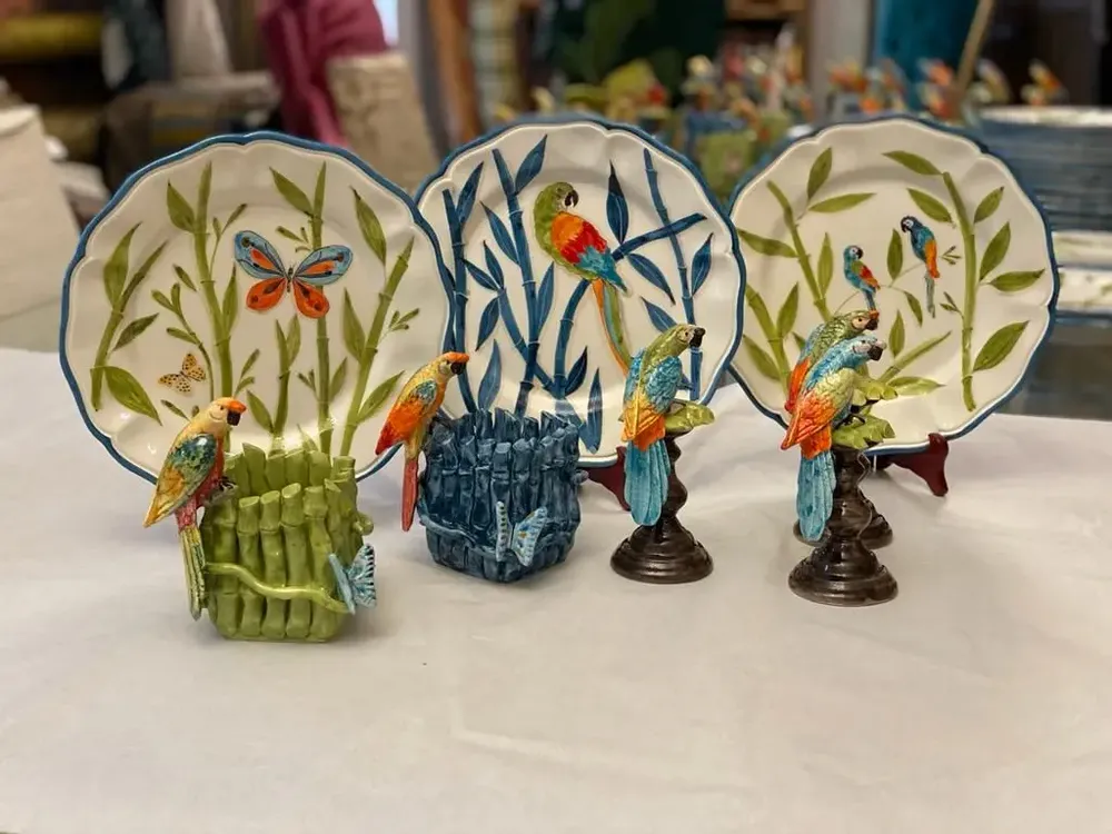 Objets de décoration - Céramique de bambou - ANNAMARIA ALOIS SAN LEUCIO