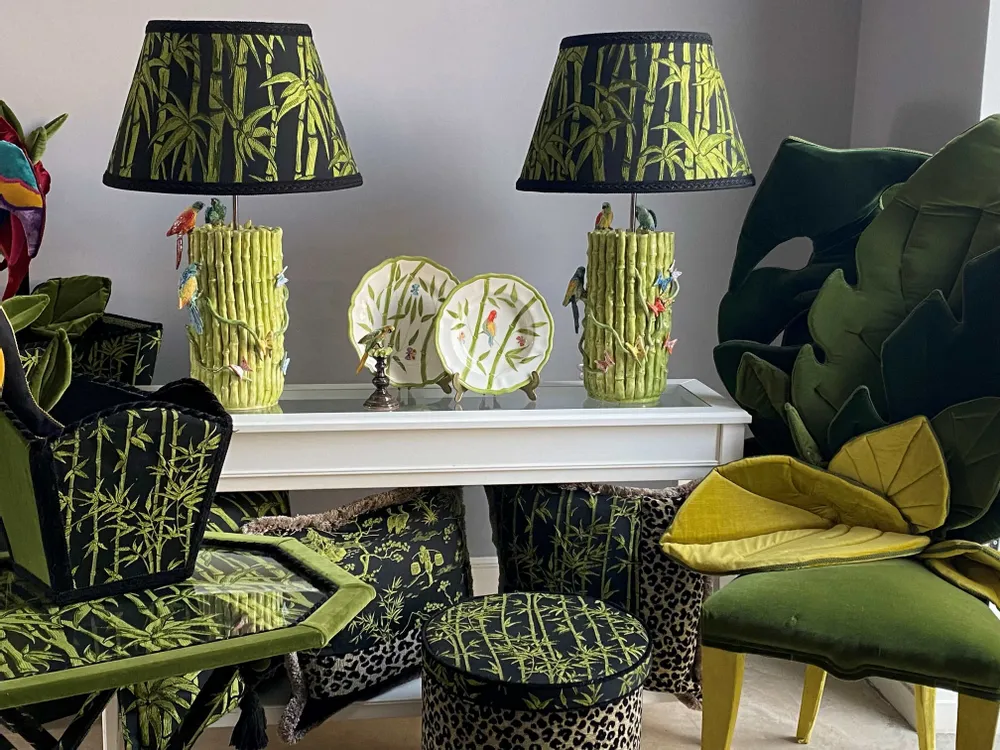 Objets de décoration - Céramique de bambou - ANNAMARIA ALOIS SAN LEUCIO