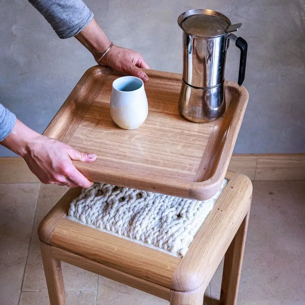 Tabourets - Tabouret modulable table - CLAIRE SALIN